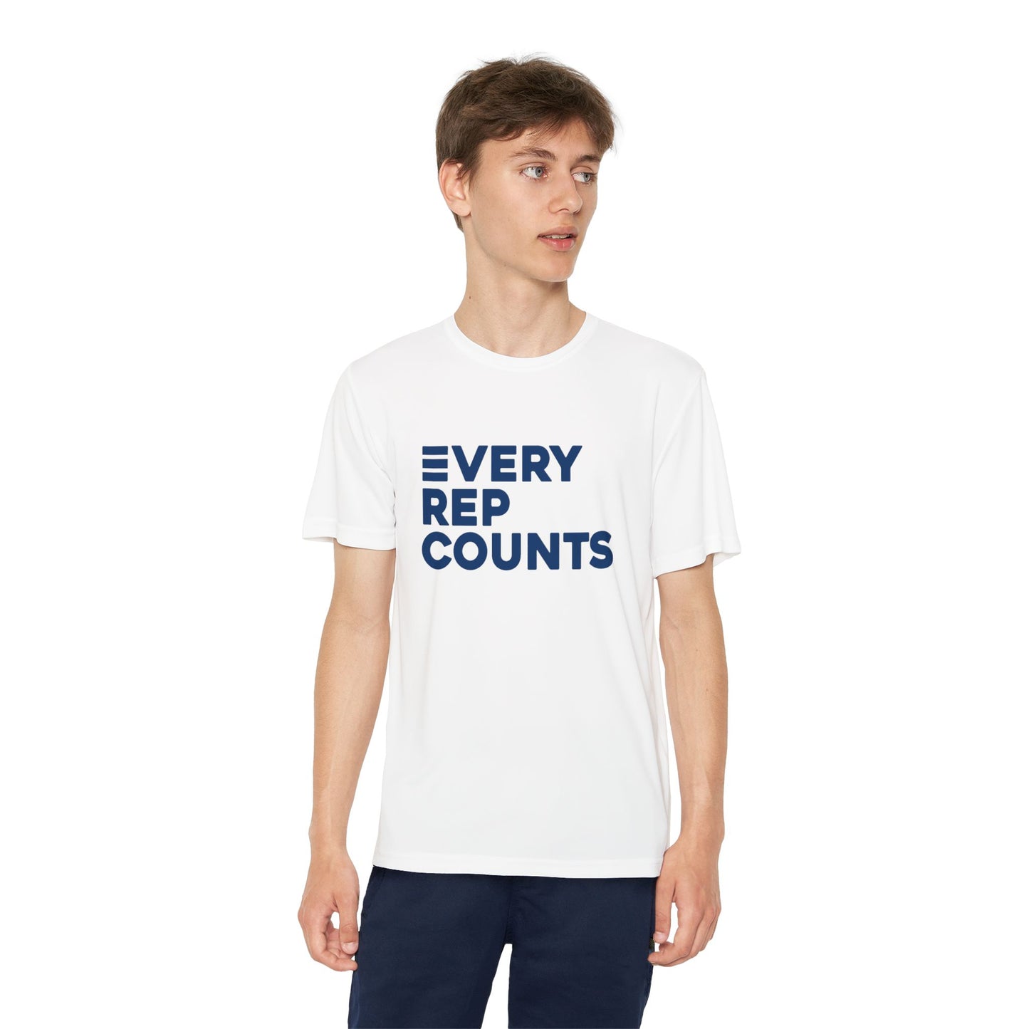 Every Rep Counts YOUTH Tee (navy blue)