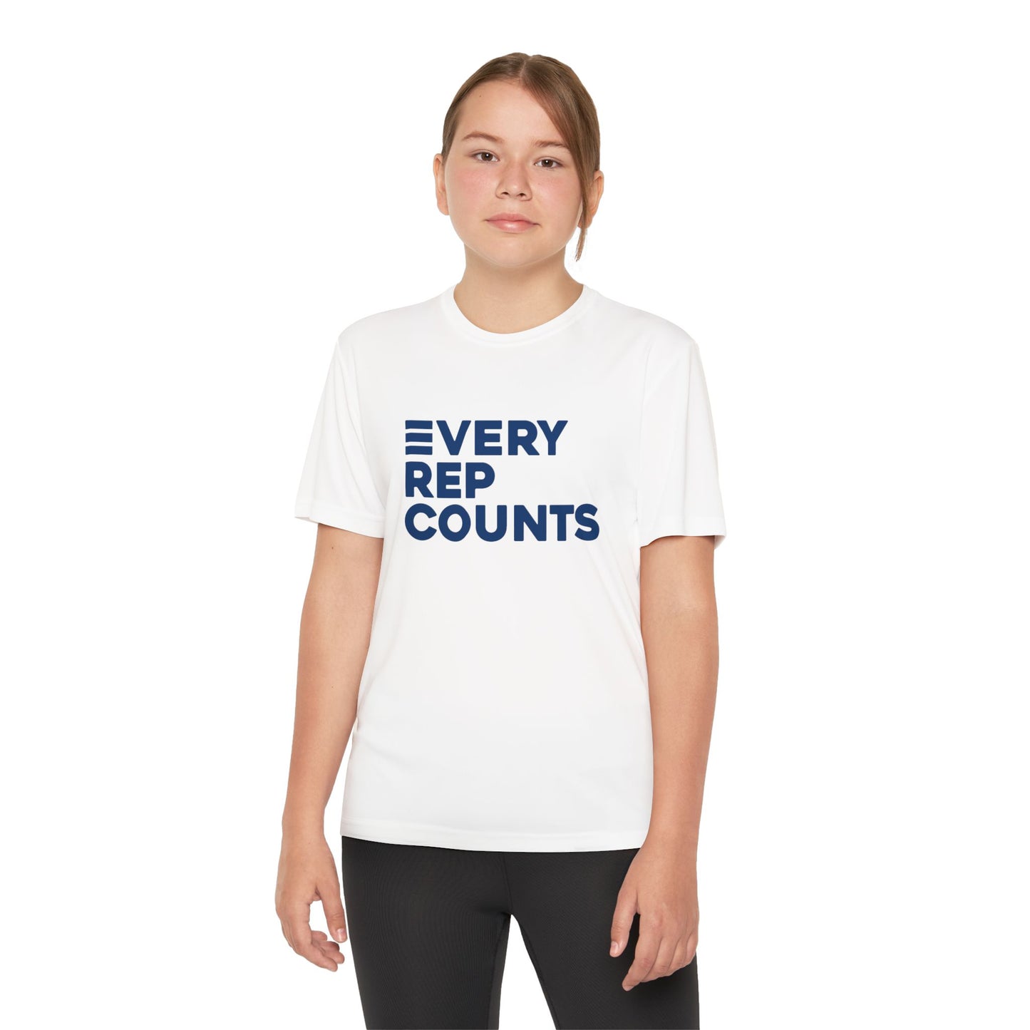 Every Rep Counts YOUTH Tee (navy blue)