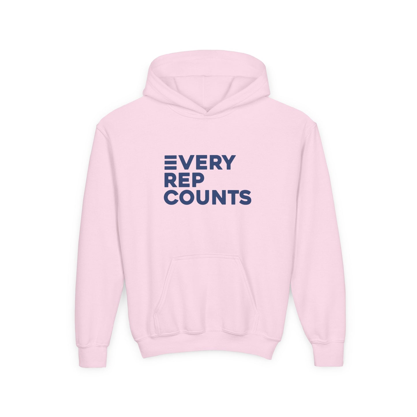 Youth Every Rep Counts Hoodie (navy blue)