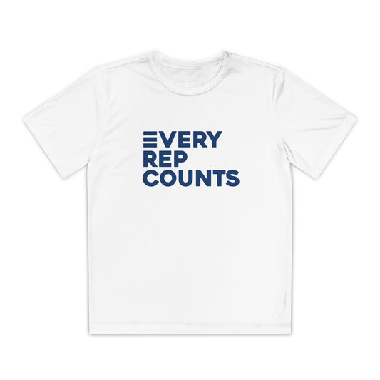 Every Rep Counts YOUTH Tee (navy blue)